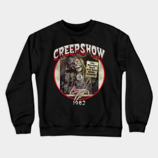 Creepshow 1982 Oval Worn Out Crewneck Sweatshirt